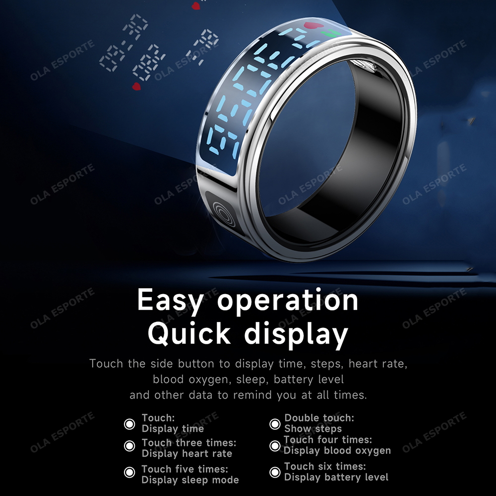 2026 Smart ring with charging  - Health Monitors ulasan dan harga