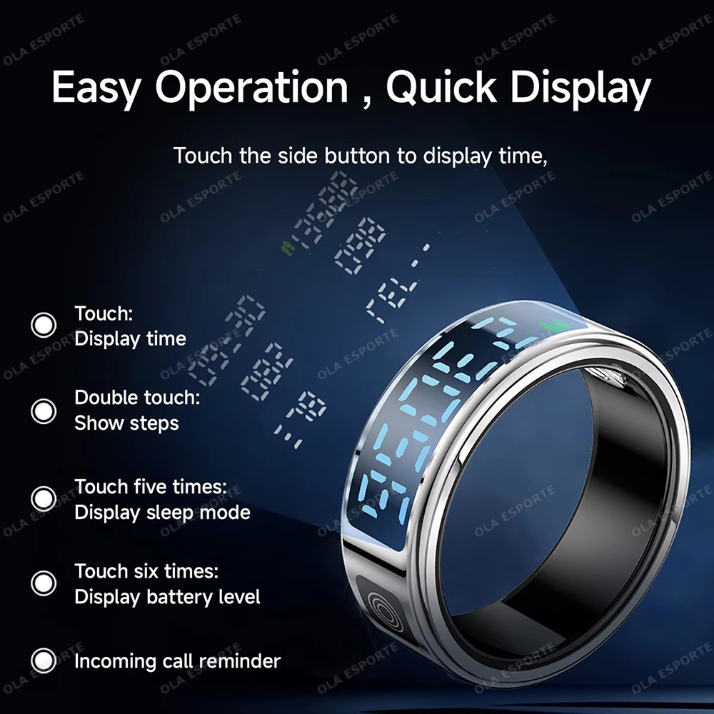 2026 Smart ring with charging  - Health Monitors ulasan dan harga