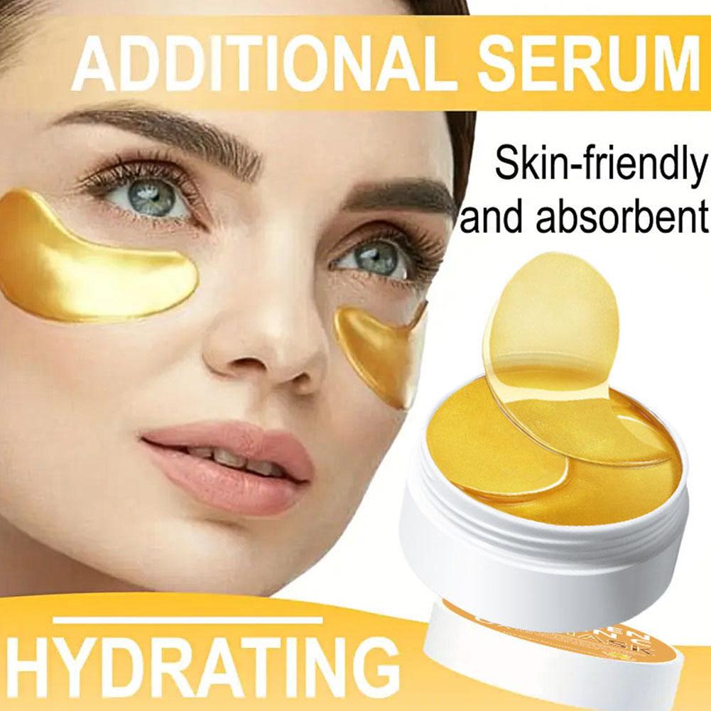 30pairs Eye patches Hydrating  - Collagen Under Eye Patches ulasan dan harga