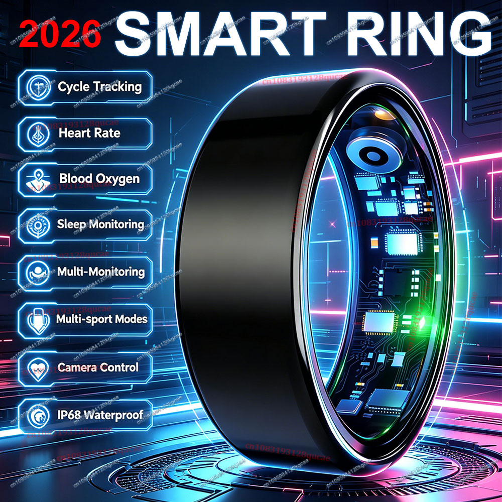 2026 New Smart Ring Heart Rate - Health Monitors ulasan dan harga