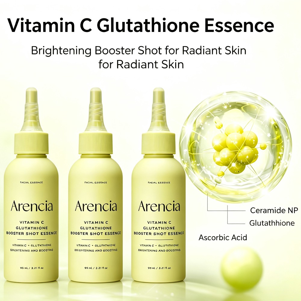 Arencia Glutathione Hydrating  - Niacinamide Pore Shrinking Essence ulasan dan harga