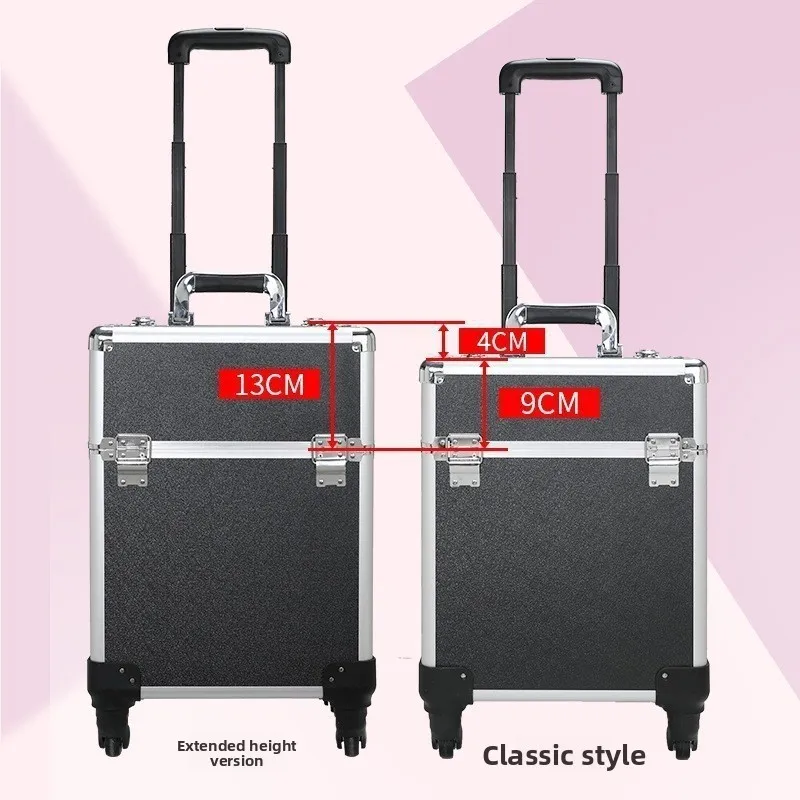Makeup Box Large Capacity Roll - Makeup ulasan dan harga