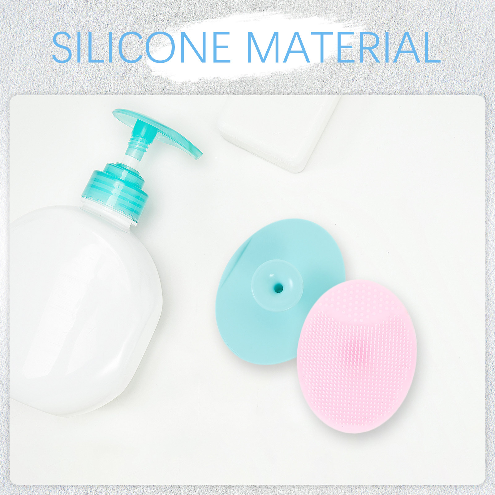 6 Pcs Cleansing Brush Pore Cle - Silicone Face Scrubber Electric ulasan dan harga