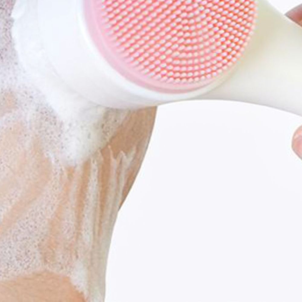 Silicone Facial Cleaning Brush - Silicone Face Scrubber Electric ulasan dan harga