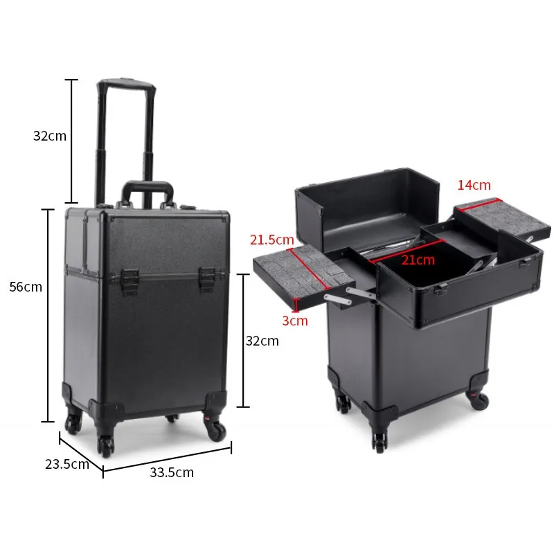 Aluminum Alloy Pro Large Capac - Nail Art ulasan dan harga