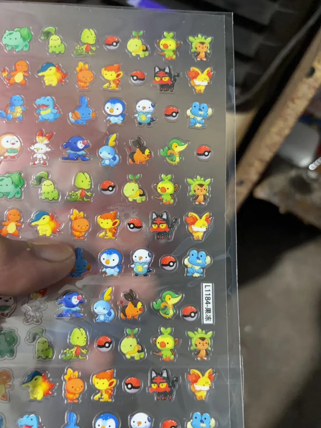  Nail Stickers Charmander Bulb - Nail Art ulasan dan harga