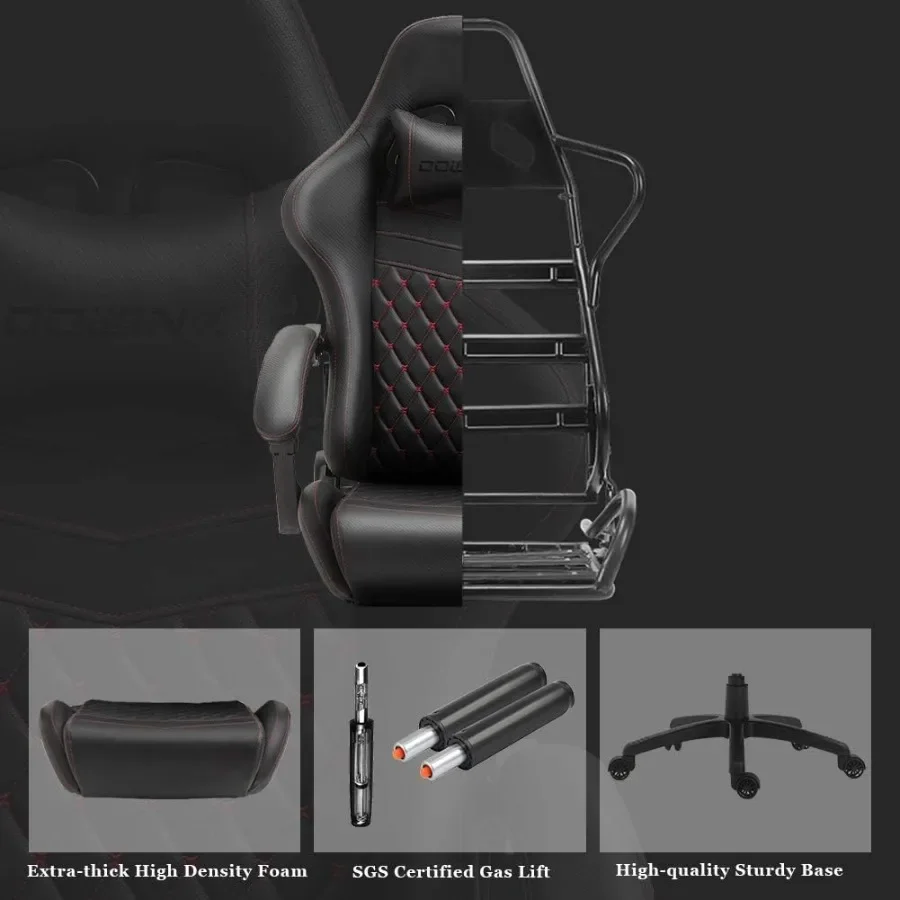 Gaming Chair Big and Tall for  - Massage ulasan dan harga